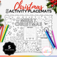 Christmas Activity Placemats