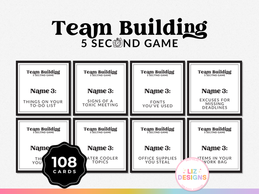 Team Building 5 Second Game