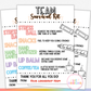 Team Survival Kit Tags