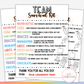 Team Survival Kit Tags