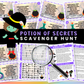 Halloween Scavenger Hunt - Potion of Secrets