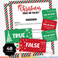 Christmas True or False Game