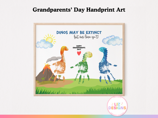 Grandparents' Day Handprint Art