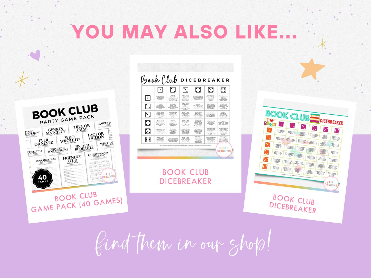 Book Club Game Pack (15 Games)