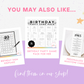 40th Birthday Survival Kit Tags
