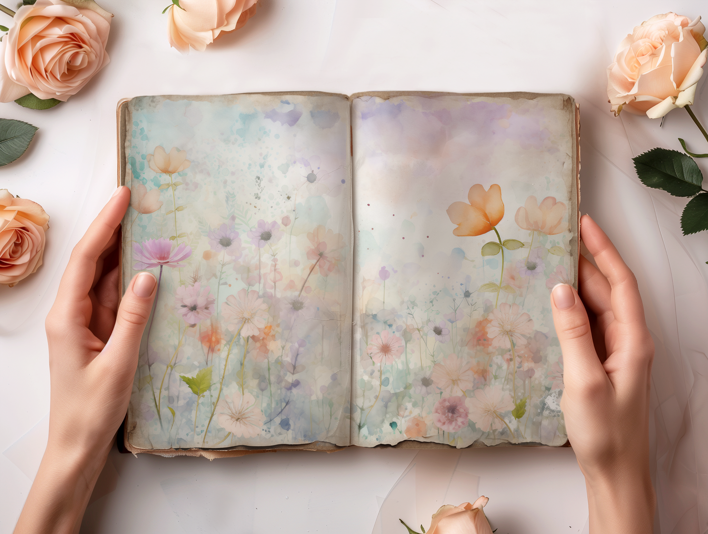 Wildflowers - Junk Journal Kit