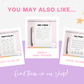 Plants Mood Tracker (Planner Insert)