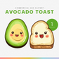 Avocado Toast - $1 Single Clipart