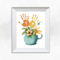 Spring Handprint Art