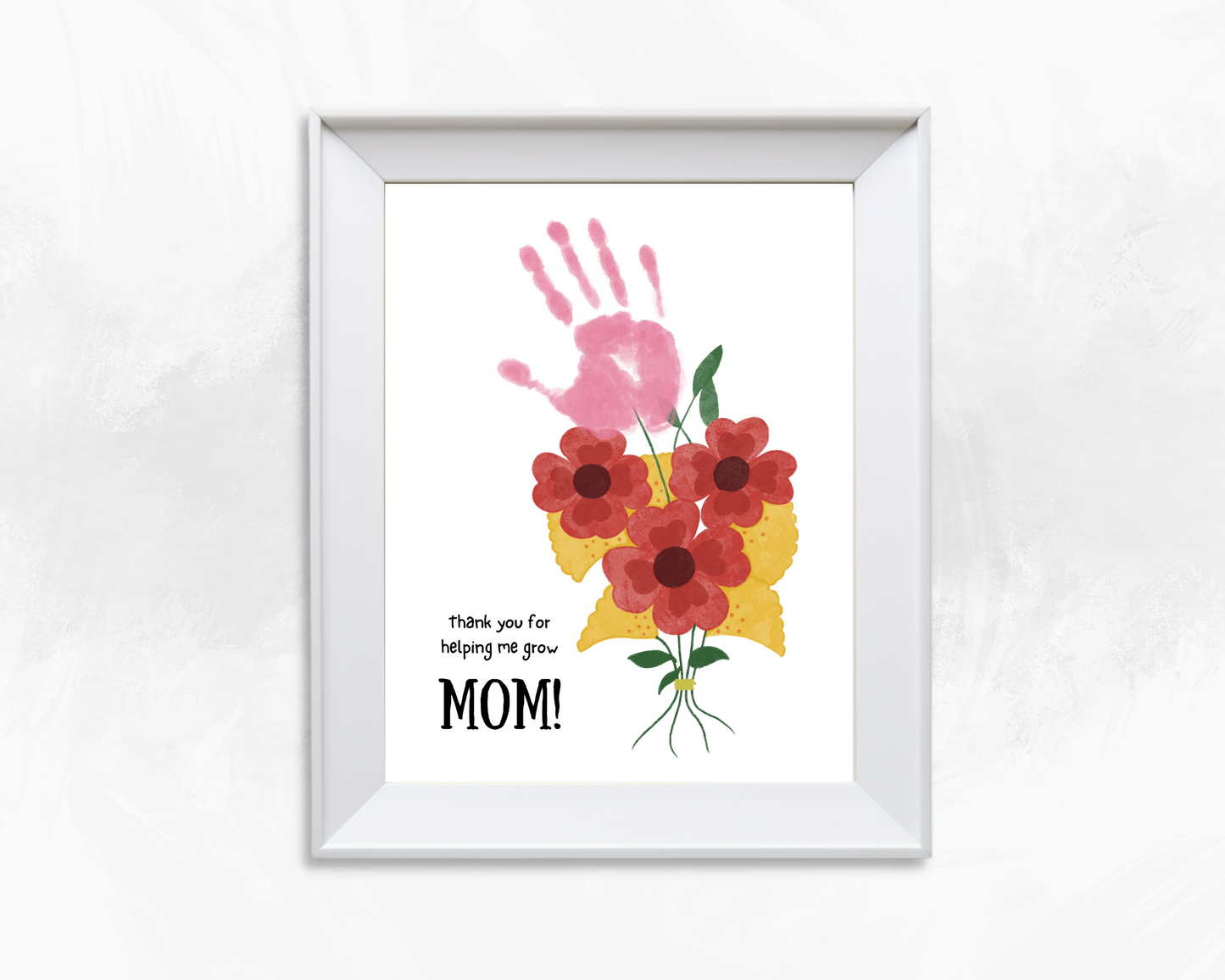 Mother's Day Handprint Art