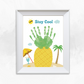 Summer Handprint Art