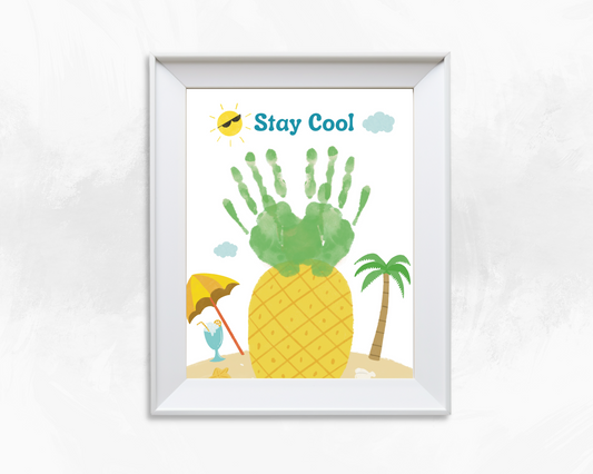 Summer Handprint Art