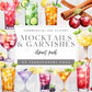 Mocktails & Garnish Clipart Pack