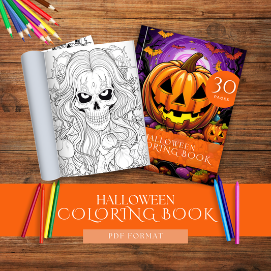 Halloween - Coloring Book