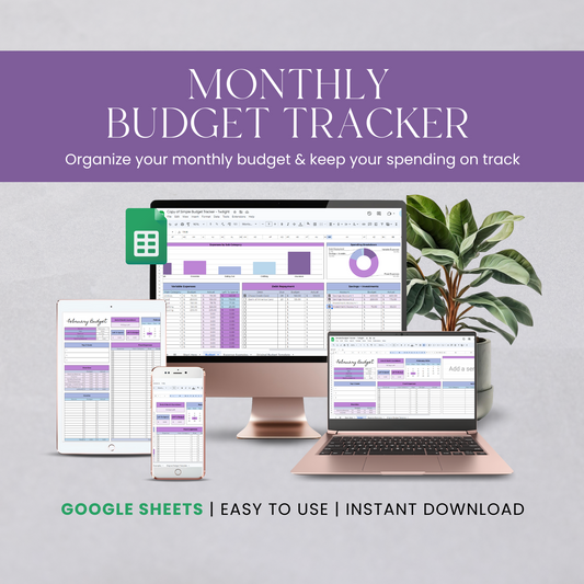 Google Sheets Budget Tracker [Twilight Edition]