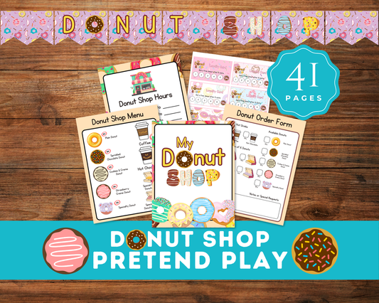 Donut Shop Pretend Play