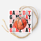 Basketball Game Day Treat Tags