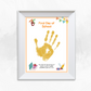 1st Day of School Handprint Art