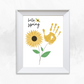 Hello Spring Handprint Art