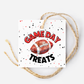 Football Game Day Treat Tags