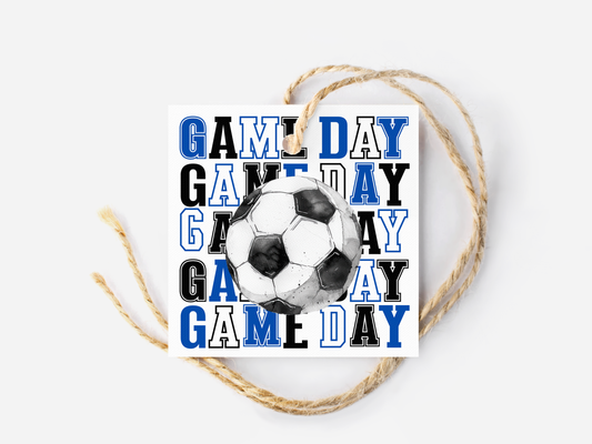 Soccer Game Day Treat Tags