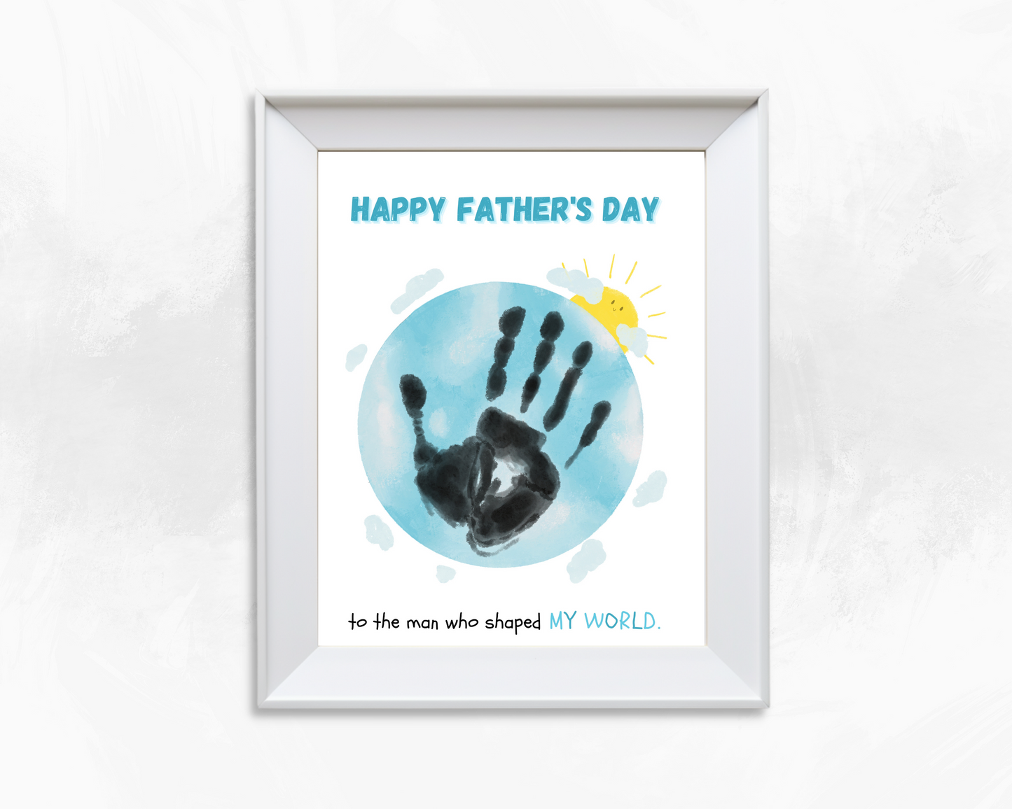 Father's Day Handprint Art