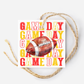 Football Game Day Treat Tags