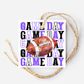 Football Game Day Treat Tags