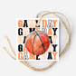 Basketball Game Day Treat Tags