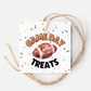 Football Game Day Treat Tags