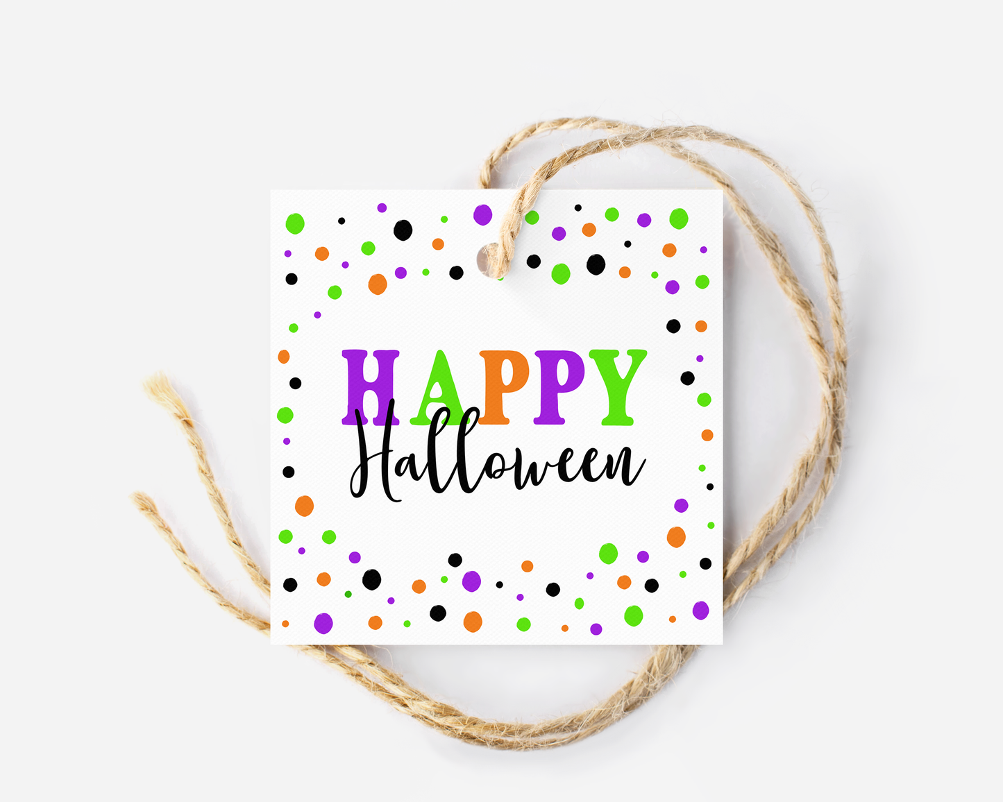 Happy Halloween Gift Tags