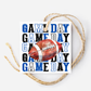 Football Game Day Treat Tags