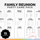 Family Reunion Party Game Pack (15 Games)