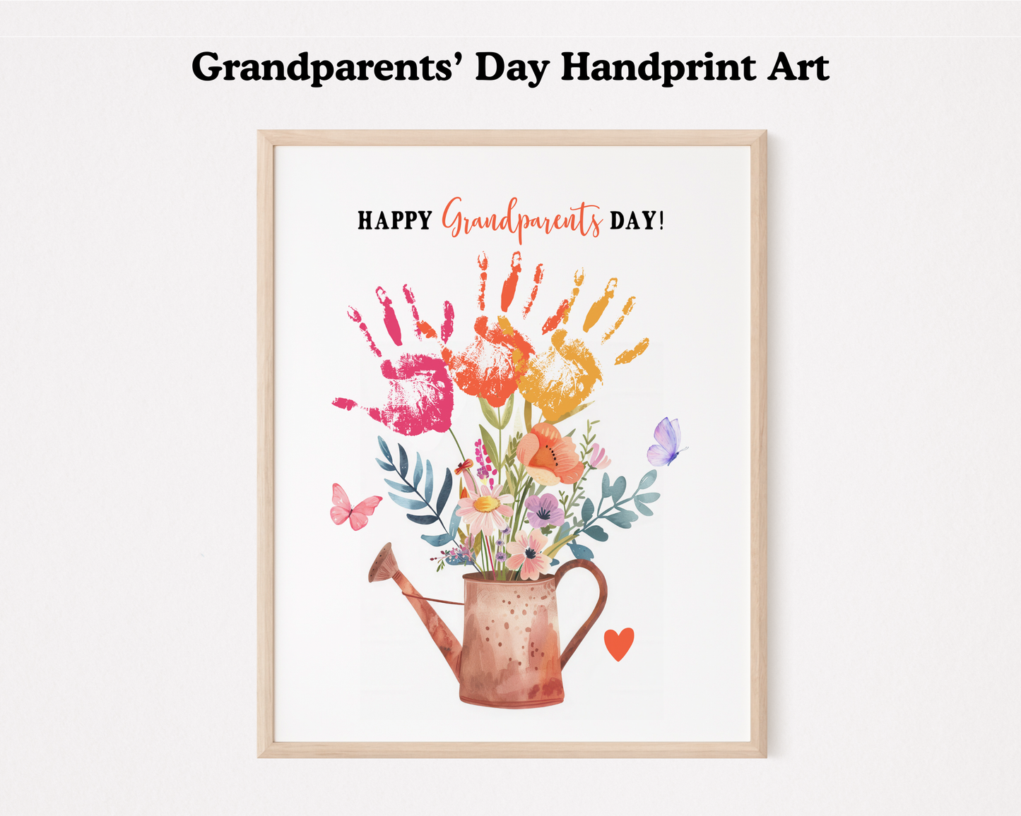 Grandparents' Day Handprint Art