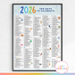 2026 National Days Calendar