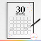 30 Reasons You're So Loved - Birthday Keepsake