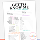 Get to Know Me Questionnaire (Remote Work Edition)
