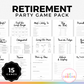Retirement Party Game Pack (15 Games)