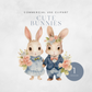 Cute Bunnies - $1 Single Clipart