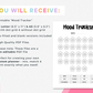 Chinese Blossoms Mood Tracker (Planner Insert)