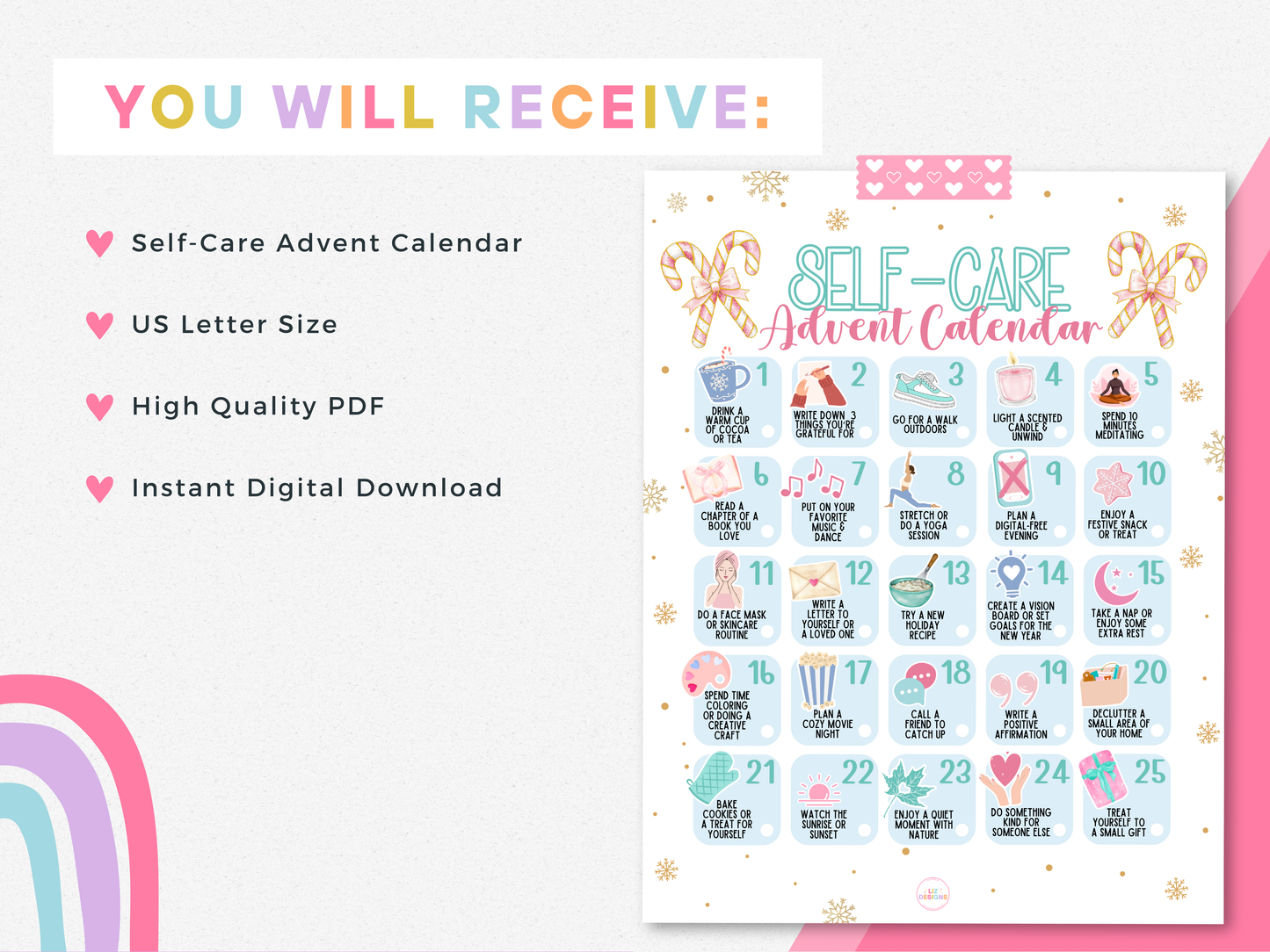 Self-Care Advent Calendar