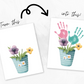 Spring Handprint Art