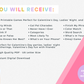 Galentine's Day Party Game Pack