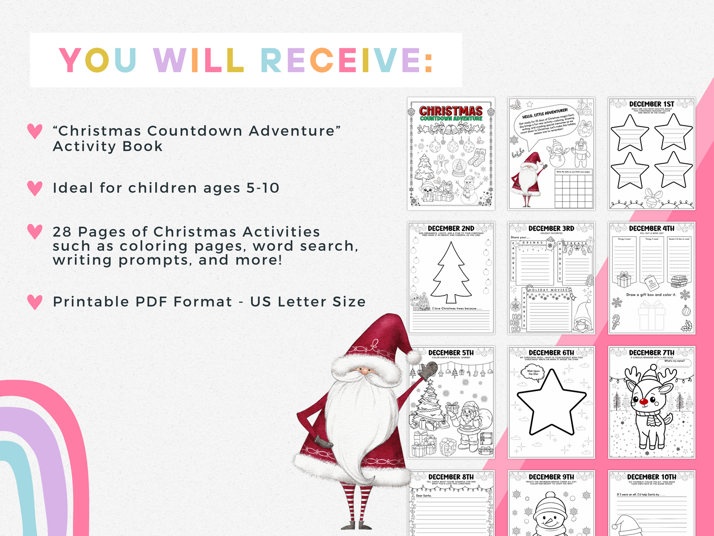 Christmas Countdown Adventure for Kids