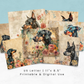 Doberman Pinschers Vol 2 - Junk Journal & Scrapbooking Paper