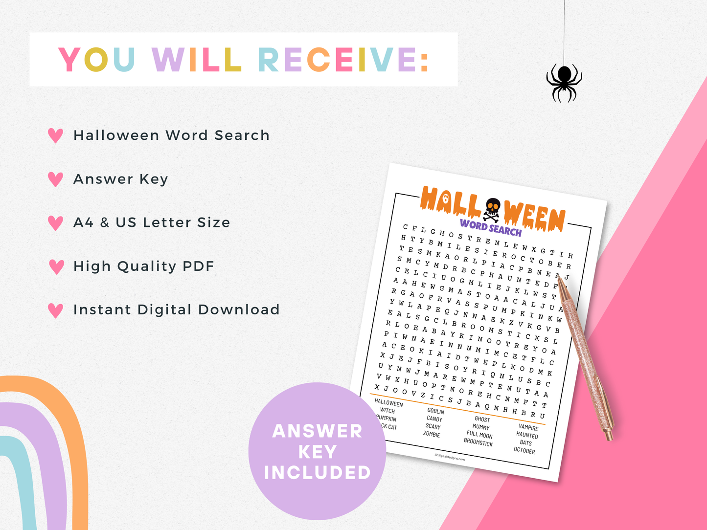 Word Search: Halloween Edition