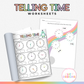 Telling Time Worksheets