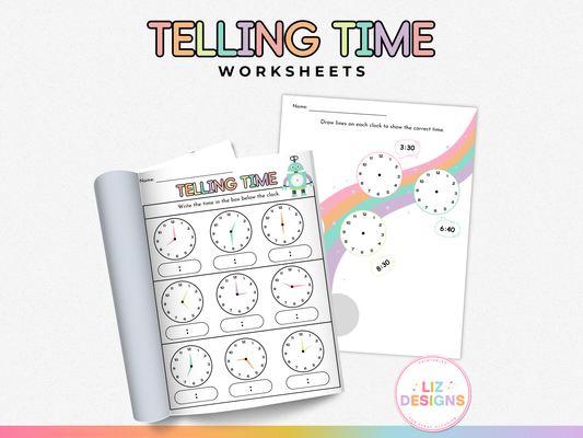 Telling Time Worksheets