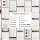 Mobile Travel Planner & Itinerary - Canva Template