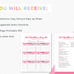 Valentine's Day Potluck Sign Up Sheet